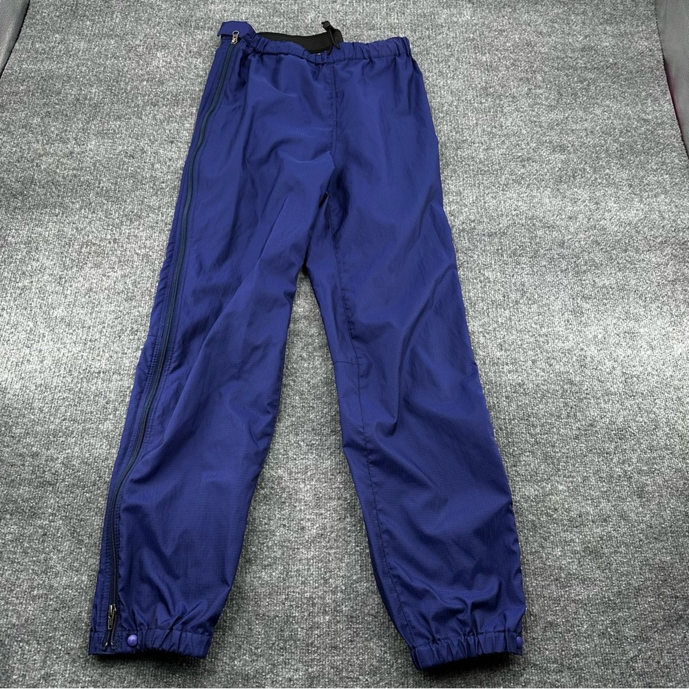 Vtg Patagonia Pants Men Medium Side Zip Unlined Windbreaker‎ Hiking Outdoor